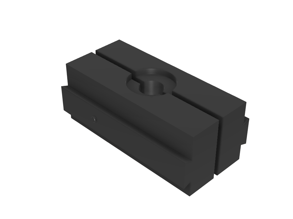 Soft Jaws - Tormach Tooling System for Orange Bench Vise Nylon/Carbon Fiber