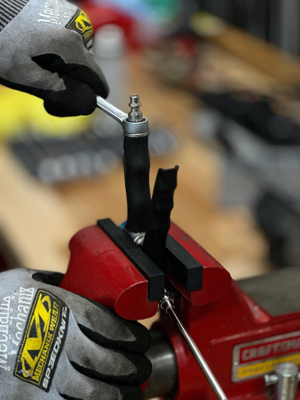 Soft Jaws - Solid Face for Craftsman Pro 4.5" Vise