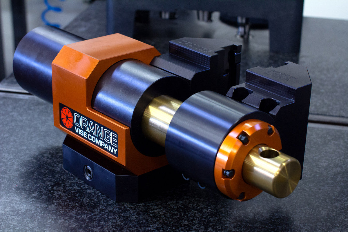 Orange Bench Vise